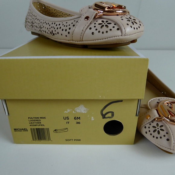 Michael Kors Fulton Moc Leather Slip On Shoe NIB - Picture 7 of 7